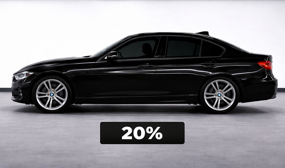 20% Window Tinting Birmingham