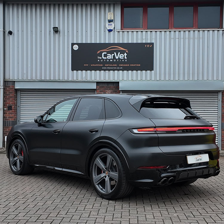 Satin PPF on Porsche